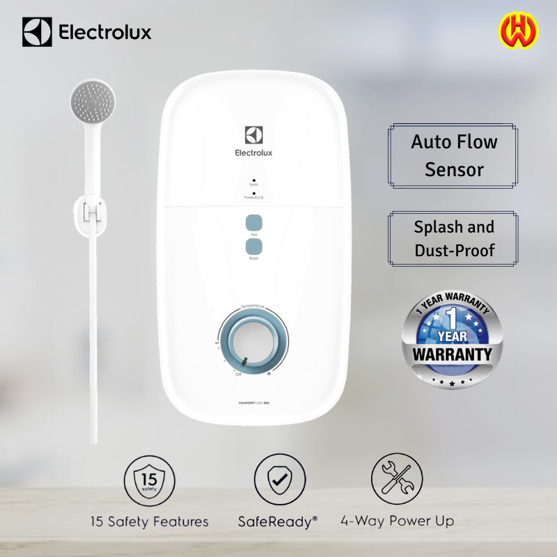 Electrolux ComfortFlow™ 500 Water Heater (Non-pump) Auto Cut Off Instant  Electric Water Heaters EWE361KX-DWB5 | Weng Hing Company | Selling Home  Applicance